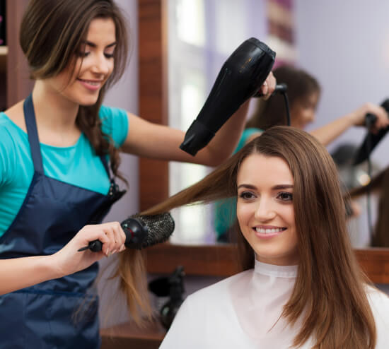 Hair Styling girl